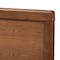 Baxton Studio Zenon Mid-Century Walnut Brown Finished Wood Full Size Platform Bed 156-9407-9419 - alternate 10